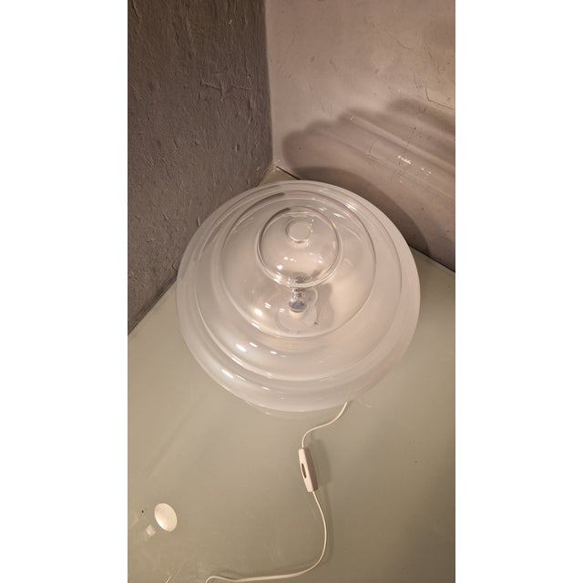 Flower Model Table Lamp in Shaded Murano Glass by Studio IG for ID, 1990s For Sale - Image 13 of 18