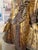 Antique Carved Wood Bejeweled Burmese Mandalay Standing Buddha Sculpture For Sale - Image 4 of 11