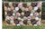 Hippie-Chic Japanese Cotton Medallion Quilt — Chocolate Brown & Pink Floral Circles, Hand Quilted, 66x88in. For Sale - Image 18 of 18