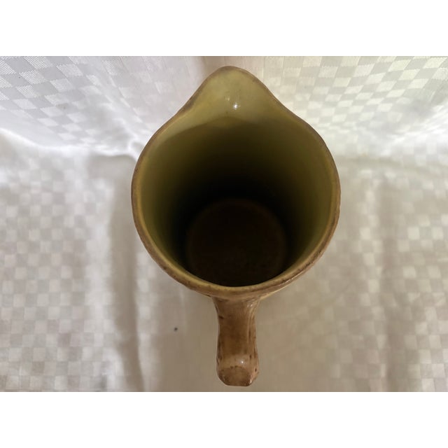 19th Century Majolica Pitcher For Sale In Lexington, KY - Image 6 of 12