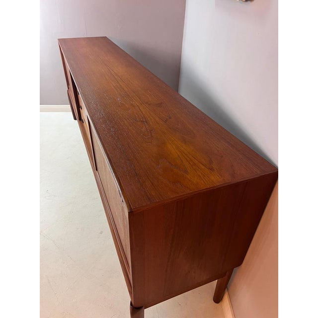 Brown Small Sideboard in Teak by H. W. for Bramin For Sale - Image 8 of 11