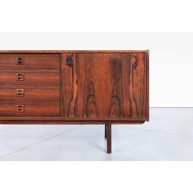 Mid-Century Modern Rosewood "Ladoga" Credenza by Erik Wortz For Sale - Image 11 of 12