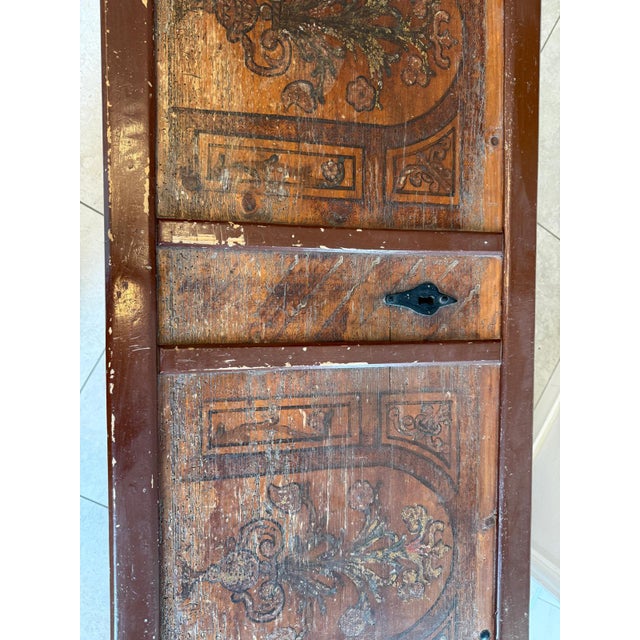Biedermeier Hand-Painted Chest in Wood For Sale - Image 10 of 13