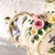 1940s Dresden Footed Bowl With Angels and Three Dimensional Flowers For Sale - Image 5 of 18