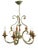 Florentine Hollywood Regency Chandelier, Italy, 1970s For Sale