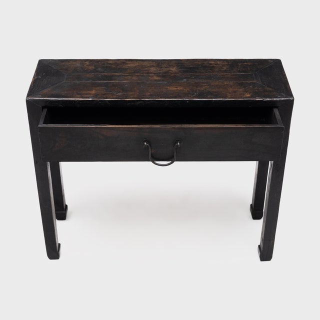 Late 19th Century Chinese Lacquered Offering Table, C. 1880 For Sale - Image 5 of 5
