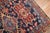 Antique Zabihi Collection Traditional Persian Square Navy Geometric Heriz Rug - 3'7" x 4'3" For Sale In New York - Image 6 of 7