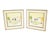 Italian Wall Decorative Ceramic Tiles with Wooden Frame by Lina Poggi Assalini for Ce. As., 1950s, Set of 2 For Sale - Image 11 of 11