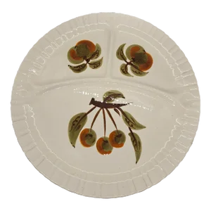 Vintage Stangl Pottery Grill Plate Orchard Song Platter