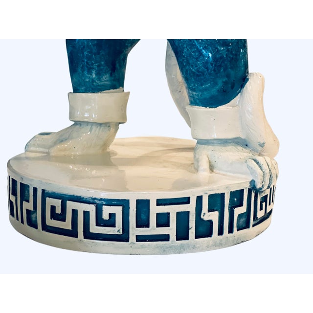 Pair Palm Beach Monkey’s Toting Artichoke Bowls For Sale - Image 15 of 18