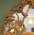Antique Carved Large French Rococo Gold Wood Wall Mirror For Sale - Image 9 of 9
