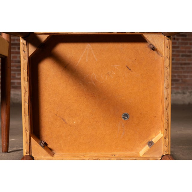 Set of Four Danish Modern Chairs by Poul Volther for Frem Rojle For Sale - Image 10 of 11