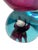 Amethyst Murano Glass Bird Sculpture in Blue and Amethyst For Sale - Image 8 of 9