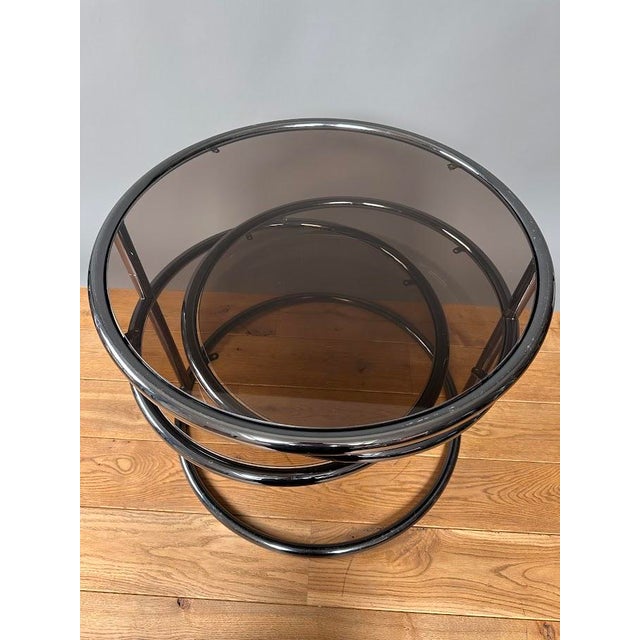 Vintage Coctail Tish in the style of Milo Baugman, 1970s For Sale - Image 4 of 5