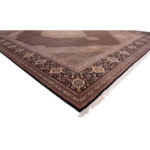 Hand-Knotted Middle Eastern Rug For Sale - Image 5 of 11