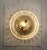 Metal 21st Century Polished Brass and Amber Bubbles Uno Flush Mount by Fabio Ltd For Sale - Image 7 of 7