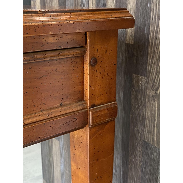 Vintage Side Table in Cherry Wood, 1950 For Sale - Image 6 of 18