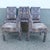 Postmodern Postmodern Blue and Orange Parsons Dining Chairs by Preview - Set of 6 For Sale - Image 3 of 12
