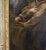 Brown 18th Century French Painting on Canvas in Gilt Frame "Saint Francois en Extase" For Sale - Image 8 of 10