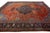 1880s Antique Persian Farahan Wool Rug Handmade in Rust With Medallion Design For Sale - Image 10 of 11