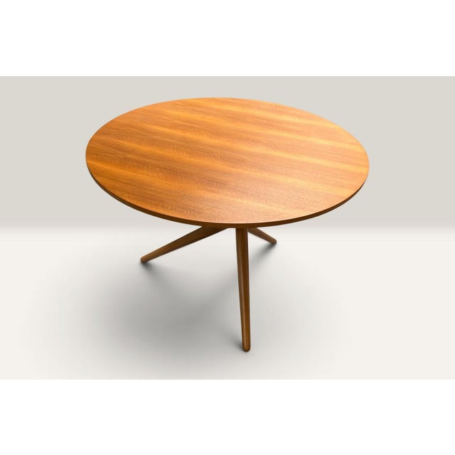 Wood Vintage Dining Table by Jürgen Bally, 1950s For Sale - Image 7 of 13