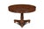 Ingenious design meets timeless craftsmanship in this round pedestal table, where classic form conceals a touch of...
