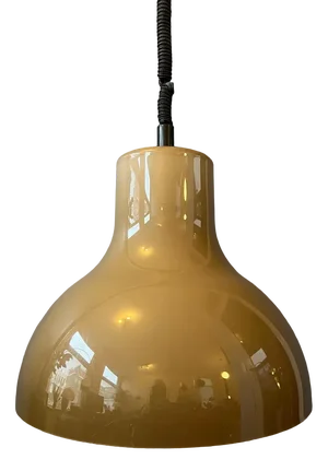 Large Space Age Pendant Light in Acrylic Glass, 1970s