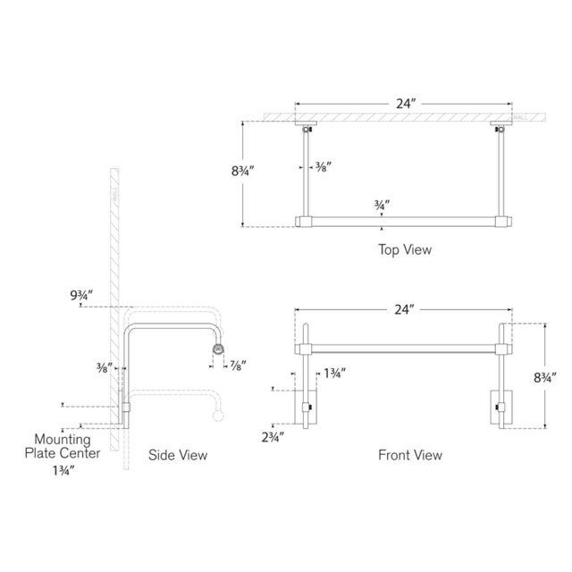 Thomas O'Brien for Visual Comfort Signature Kidd 24" Frame Mount Picture Light in Bronze For Sale - Image 13 of 15