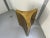 Mastercraft Brass 'Trilobi' Triangular Dining Table or Desk Bases, Circa 1970 For Sale - Image 14 of 16