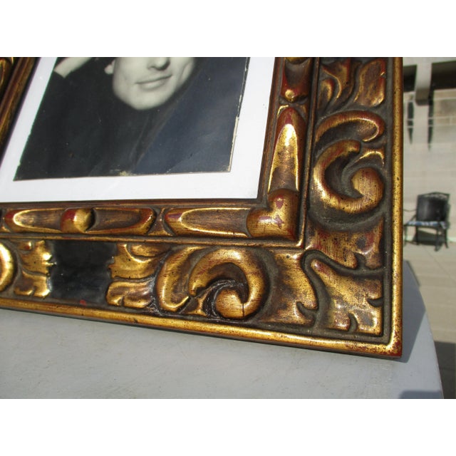 Contemporary Vintage 80s Art Photo Frame For Sale - Image 3 of 7
