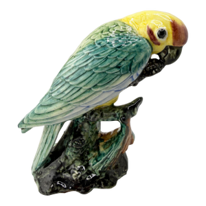 Vintage Stangl #3449 Hand-Painted Carolina Parakeet Figurine, Circa 1950