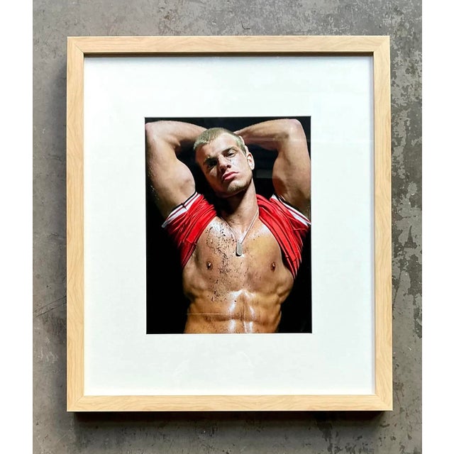 Contemporary Vintage Boho Original Photograph of Man For Sale - Image 3 of 8