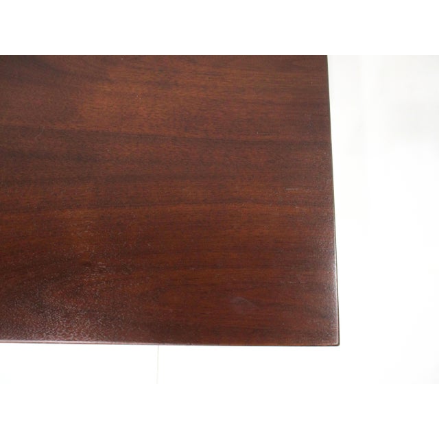 Mid 20th Century Jens Risom Danish Styled Walnut Coffee Table For Sale In Cincinnati - Image 6 of 7