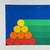 1980s 1980s Per Arnoldi Hand Signed Art Serigraph Abstract Geometric Composition Wall Poster For Sale - Image 5 of 7