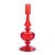 Kenneth Ludwig Chicago Ribbed Glass Taper Candle Holder (Set of 3) For Sale - Image 4 of 6