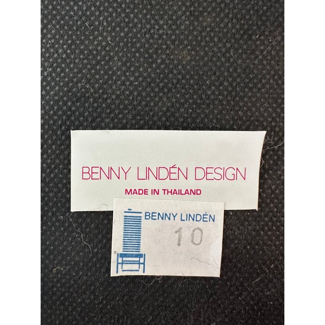 Set of Six Benny Linden Danish Modern Teak Dining Chairs For Sale - Image 11 of 11