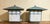 1970s Stunning Pair of Artisan Copper & Slag Glass Mission/Arts & Crafts Table Lamps For Sale - Image 5 of 18