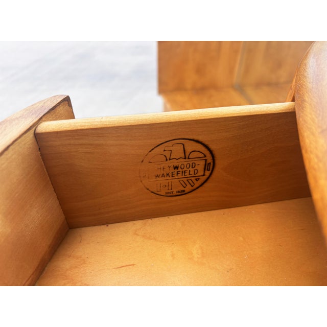 1960s Mid-Century Maple Vanity by Heywood-Wakefield For Sale - Image 13 of 13
