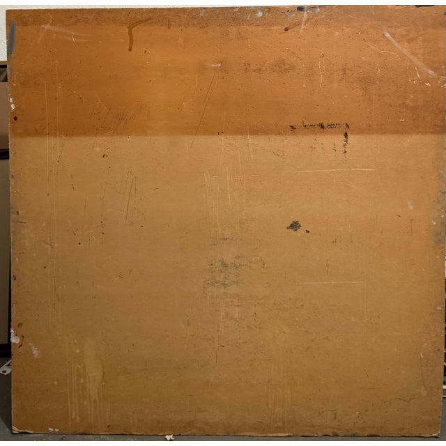 Peter Liashkov, Large Figural Abstract Oil Painting Collage LA California Artist Peter Liashkov, 1966 For Sale - Image 18 of 18