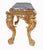 Baroque Italian Gilt Console Table in Breccia Marble For Sale - Image 10 of 11