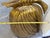 Metal 1960s E.F. Chapman Dorothy Draper Style Draped Brass Swan Lamps Pair For Sale - Image 7 of 10