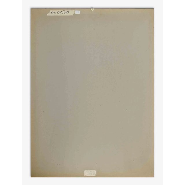 Modern Franco Gentilini, Nocturnal View, Etching, 1970s For Sale - Image 3 of 4