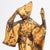James Mont James Mont Style Gilt Metal Figural Sculptures, 3 For Sale - Image 4 of 7