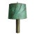 Mid 20th Century Mid Century Modern Brass Table Lamp With Original Shade For Sale