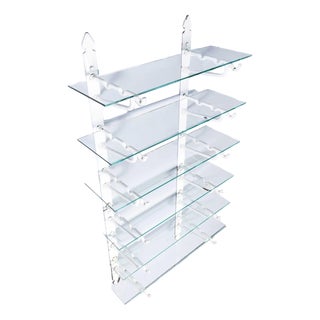 Vintage French Cast Iron Butchers Shelving, 2010s For Sale