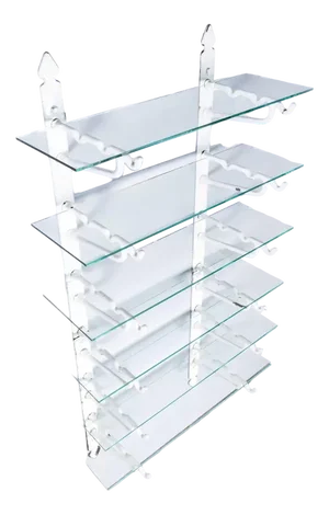 Vintage French Cast Iron Butchers Shelving, 2010s
