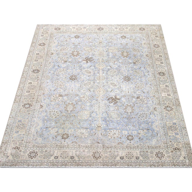 1940s 1940s Persian Tabriz Rug For Sale - Image 5 of 5