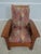 Age: C.1997 Details: Finish no.713 Cherry Slat Sides & Back High Quality Construction Arts & Crafts Style Peg Construction...