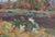 1990s Autumn Oil Painting, Rural Landscape, Ukrainian Art 34-49 For Sale - Image 6 of 6