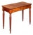 English Console Serving or Hall Table of Mahogany With Two Drawers For Sale